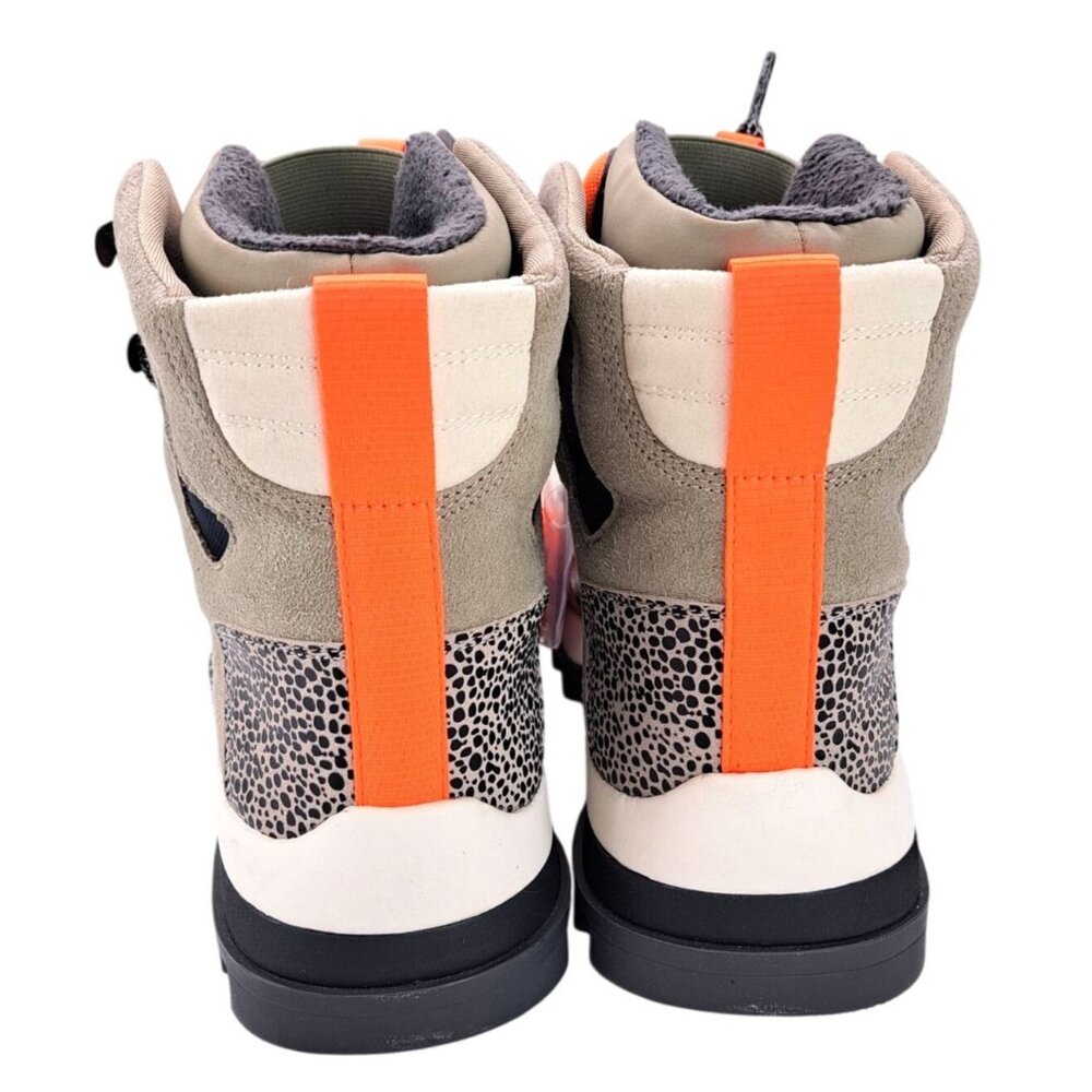 Adidas Stella McCartney Eulampis Hiking Boot Women Size 9 Orange New High Top - Picture 10 of 16